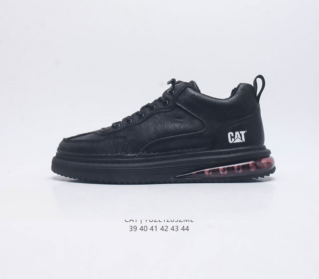 加绒 Cat Footwear Cat 卡特工装 休闲复古潮鞋系列靴子 马丁靴 新款潮中帮板鞋 专治各种不帅 鞋身轻便 舒适性相当不错 橡胶大底 上身随意搭配