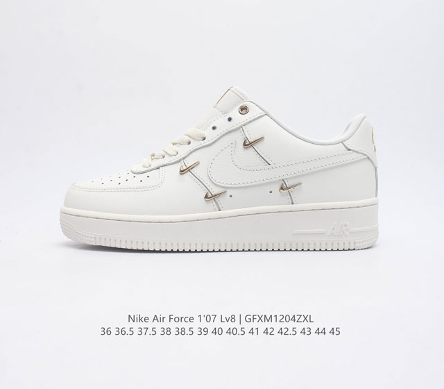 耐克nike Air Force 1 Low 空军一号 Af1 低帮百搭休闲运动板鞋 柔软 弹性十足的缓震性能和出色的中底设计 横跨复古与现代的外型结合 造就出