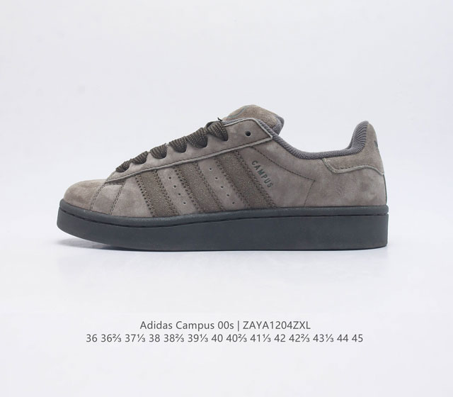 Adidas阿迪达斯.男女鞋 三叶草campus 00S 面包鞋复古休闲板鞋 千禧回潮 Adidas Campus 00S 经典再现 面包化的campus鞋款在