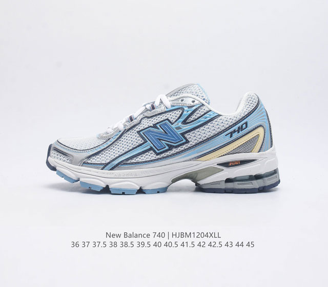 新百伦中古跑鞋 New Balance 740系列新百伦 潮流男女运动鞋 Nb740跑步鞋透气鞋复古潮鞋 货号 Mr740Bs 尺码 36-45含半码 编码 H