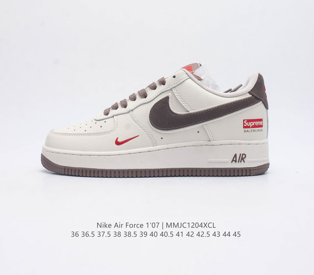 公司级 Af1耐克 Nike Air Force 1 07 Low 空军一号 原楦头原纸板 打造纯正空军版型 专注外贸渠道 全掌内置蜂窝气垫 原盒配件 原厂中底