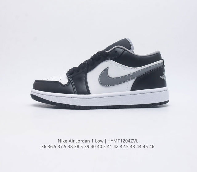 耐克 乔丹air Jordan 1 Low Aj1 乔1 乔丹1代aj1 低帮复古文化休闲运动篮球鞋 从1985 年面世的元年款汲取设计灵感 采用简洁大方的经典