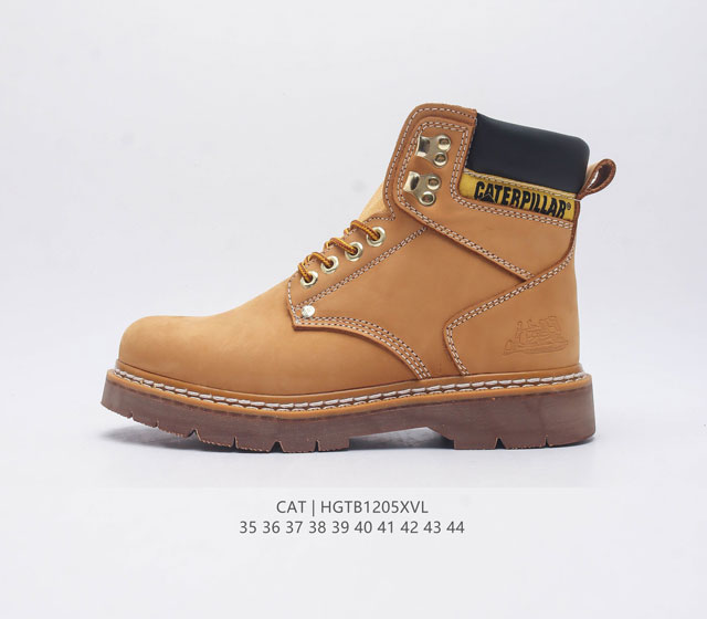 加绒 Cat Footwear Cat 卡特工装 休闲复古潮鞋系列靴子 马丁靴 新款潮高帮板鞋 专治各种不帅 鞋身轻便 舒适性相当不错 橡胶大底 上身随意搭配