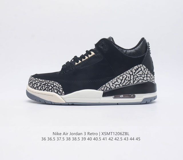 耐克 乔丹 Aj3 耐克 Nike Air Jordan 3 Retro Se 乔3 复刻篮球鞋 乔丹3代 三代 男女子运动鞋 作为 Aj 系列中广受认可的运动