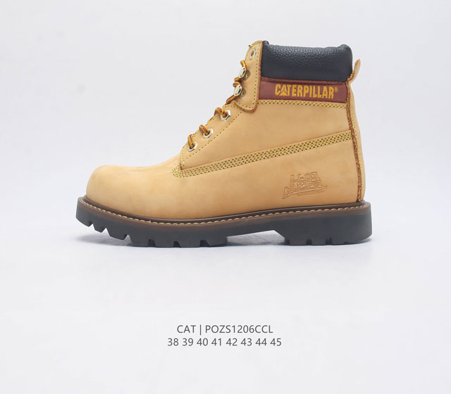 Cat Footwear Cat 卡特工装 休闲复古潮鞋系列靴子 马丁靴 新款潮高帮板鞋 专治各种不帅 鞋身轻便 舒适性相当不错 橡胶大底 上身随意搭配 百看不