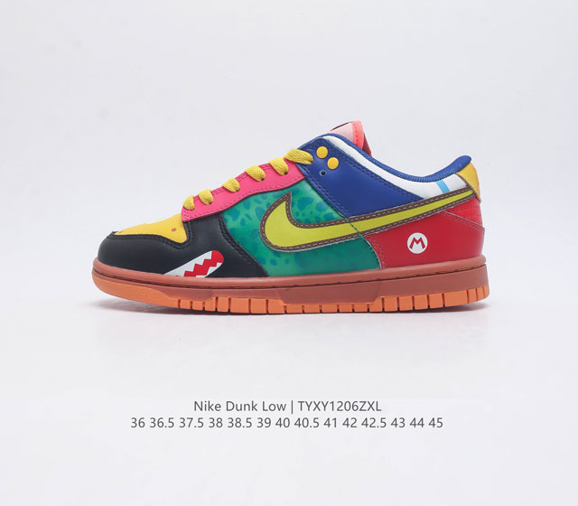 耐克 Nike Sb Dunk Low Pro 男 女滑板鞋 经典复古运动鞋 采用低帮设计 塑就经典 Dunk 风格 鞋垫后跟搭载 Zoom Air 气垫 加衬