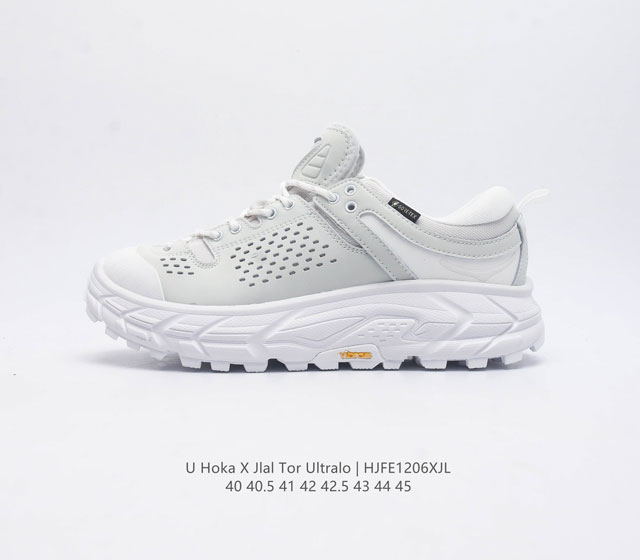 Hoka Tor Ultra X Jlal 联名款 经典鞋款复刻 户外性能新星横空出世 Jl Al联名款hoka Ultra Low减震防滑耐磨户外功能鞋登山徒