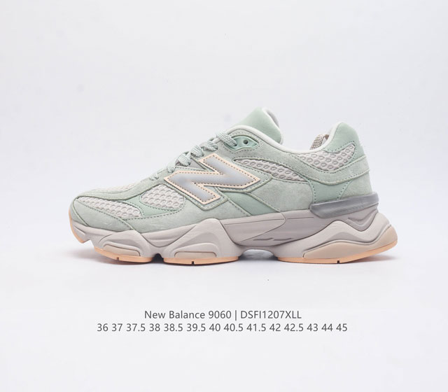 公司级 Nb 新百伦 New Balance Nb9060小象蹄男女款9060舒适百搭老爹鞋 全新 9060 款式将经典风格与现代设计融合到日常多功能性中 90