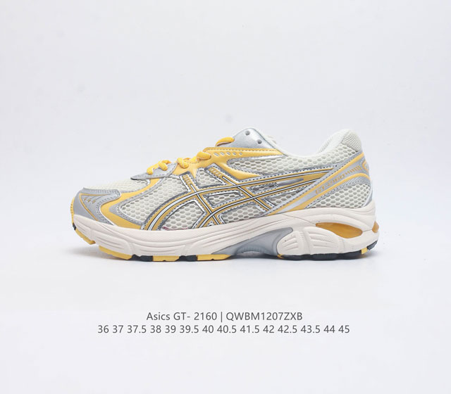 双y2K复古跑鞋asics Gel-2160 亚瑟士 Asics Gt-2160系列gel技术嵌件运动鞋缓冲户外运动休闲慢跑鞋 鞋型沿用 2000 年代中期至