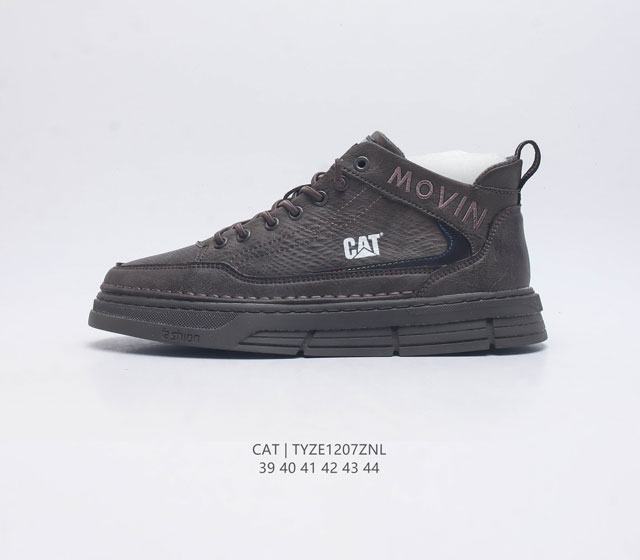 Cat Footwear Cat 卡特工装 休闲复古潮鞋系列皮鞋 马丁靴 新款潮低帮板鞋 专治各种不帅 鞋身轻便 舒适性相当不错 橡胶大底 上身随意搭配 百看不