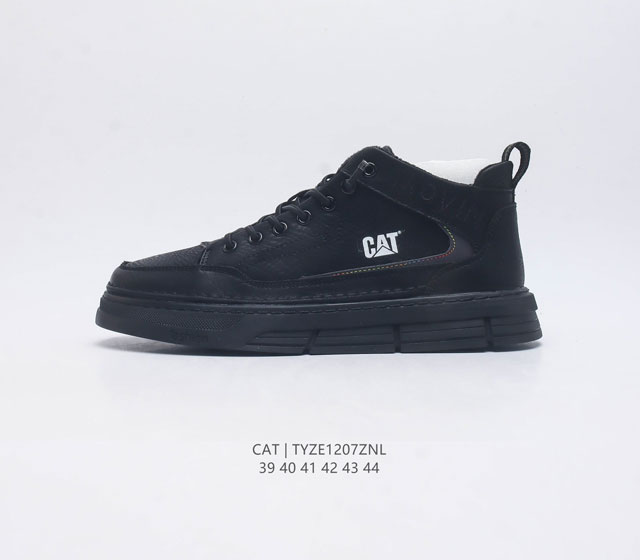 Cat Footwear Cat 卡特工装 休闲复古潮鞋系列皮鞋 马丁靴 新款潮低帮板鞋 专治各种不帅 鞋身轻便 舒适性相当不错 橡胶大底 上身随意搭配 百看不