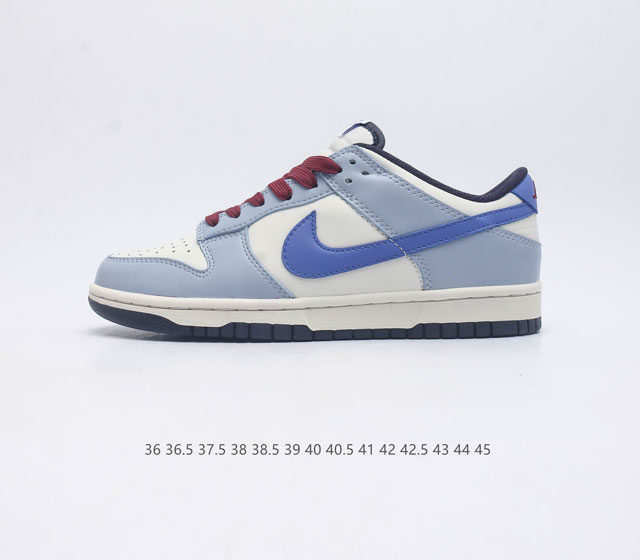 耐克nike Dunk Low 板鞋 Sb系列经典百搭休闲运动板鞋加厚鞋舌的填充 使舒适性大大提升 同时也更方便穿脱中底部分则加入了脚感柔软舒适zoomair气