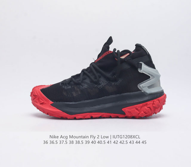 公司级 耐克 Nike Acg Mountain Fly 2 Low G男女子运动鞋户外登山徒步鞋 采用匠心设计 打造耐穿迅疾风格 让你在沙漠 峡谷和深山中探险