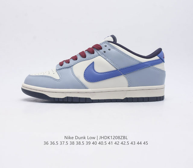 耐克nike Dunk Low 板鞋 Sb系列经典百搭休闲运动板鞋加厚鞋舌的填充 使舒适性大大提升 同时也更方便穿脱中底部分则加入了脚感柔软舒适zoomair气