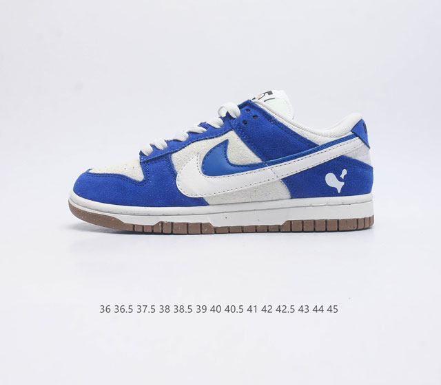 Nb系列耐克 Nike Dunk Low Se 85 双勾 运动滑板鞋 复古板鞋 尽情迈步 彰显个性风采 鞋身左右侧均配有皮革质双swooshes 85 年纪念