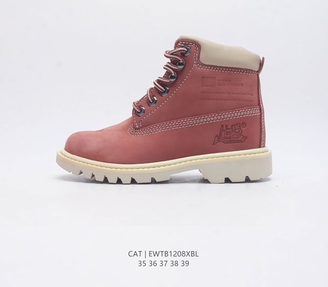 Cat Footwear Cat 卡特工装 休闲复古潮鞋系列皮鞋 马丁靴 新款潮高帮板鞋 专治各种不帅 鞋身轻便 舒适性相当不错 橡胶大底 上身随意搭配 百看不