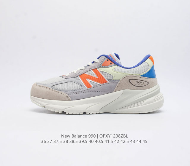 New Balance 新百伦 Nb990 真标带半码 新百伦m990系列 Nb经典休闲运动慢跑鞋 简约舒适百搭时尚复古老爹鞋 990系列是new Balanc