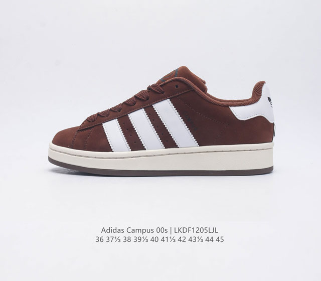 Adidas阿迪达斯.男女鞋 三叶草campus 00S 面包鞋复古休闲板鞋 千禧回潮 Adidas Campus 00S 经典再现 面包化的campus鞋款在