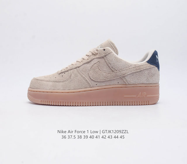 耐克nike Air Force 1 Low 空军一号 Af1 低帮百搭休闲运动板鞋 柔软 弹性十足的缓震性能和出色的中底设计 横跨复古与现代的外型结合 造就出