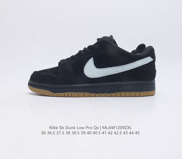 耐克nike Dunk Low 板鞋 Sb系列经典百搭休闲运动板鞋加厚鞋舌的填充 使舒适性大大提升 同时也更方便穿脱中底部分则加入了脚感柔软舒适zoomair气