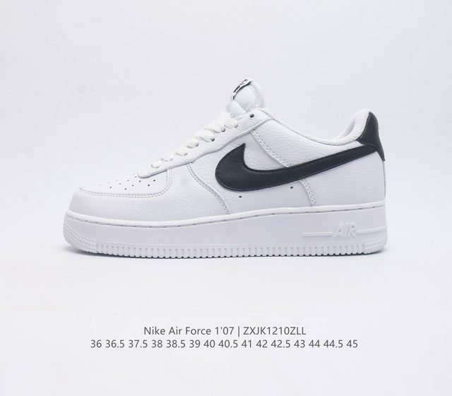 耐克 Nike Air Force 1 07 空军一号af1 低帮百搭休闲运动板鞋 柔软 弹性十足的缓震性能和出色的中底设计 横跨复古与现代的外型结合 造就出风