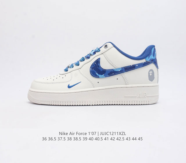 公司级 Af1耐克 Nike Air Force 1 07 Low 空军一号 原楦头原纸板 打造纯正空军版型 专注外贸渠道 全掌内置蜂窝气垫 原盒配件 原厂中底