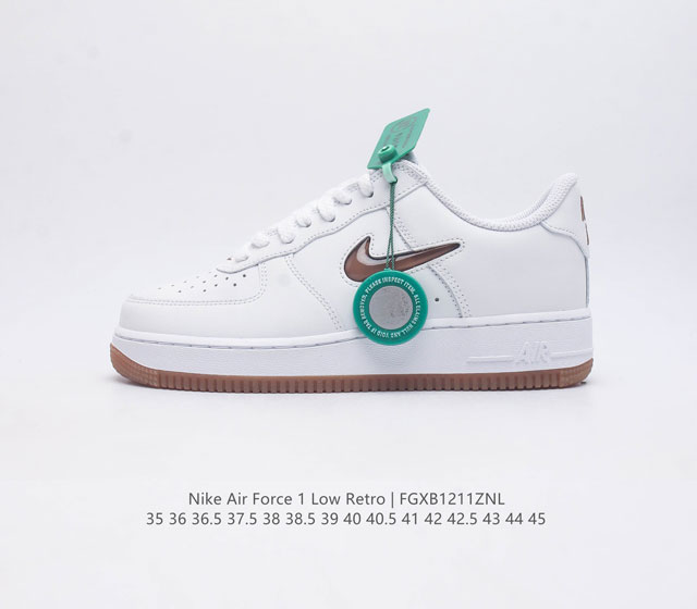 公司级 附赠送logo清洁刷 Af1耐克 Nike Air Force 1 07 Low 空军一号 原楦头原纸板 打造纯正空军版型 专注外贸渠道 全掌内置蜂窝气