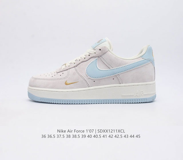 公司级 Af1耐克 Nike Air Force 1 07 Low 空军一号 原楦头原纸板 打造纯正空军版型 专注外贸渠道 全掌内置蜂窝气垫 原盒配件 原厂中底