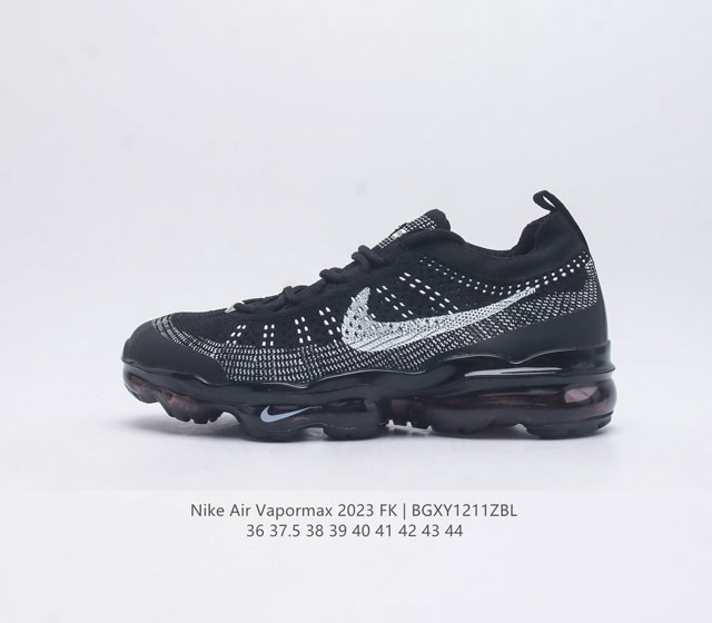 耐克 男女鞋 Nike Air Vapormax2023 Fk Flyknit 运动鞋全掌长气垫 缓震跑步鞋 打孔鞋垫透气出众 可抽出来详细查看 弹性 Flyk - 点击图像关闭