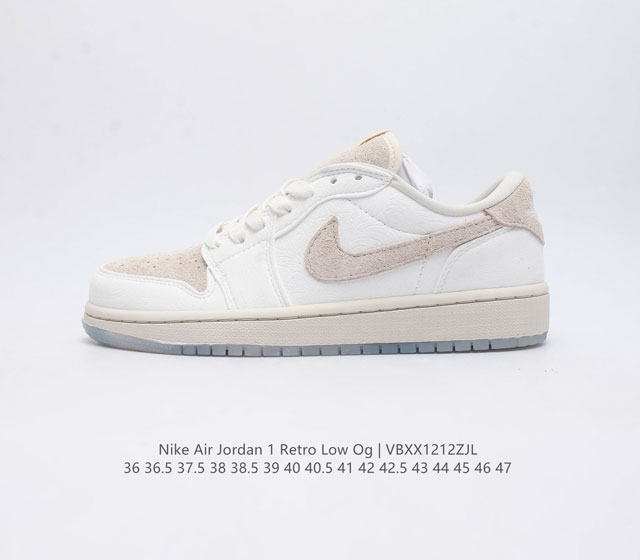 耐克 乔丹air Jordan 1 Low Aj1 乔1 乔丹1代aj1 低帮复古文化休闲运动篮球鞋 从1985 年面世的元年款汲取设计灵感 采用简洁大方的经典 - 点击图像关闭