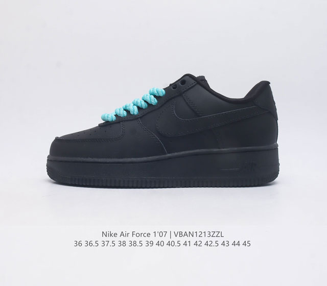 耐克 Nike Air Force 1 07 空军一号af1 低帮百搭休闲运动板鞋 柔软 弹性十足的缓震性能和出色的中底设计 横跨复古与现代的外型结合 造就出风