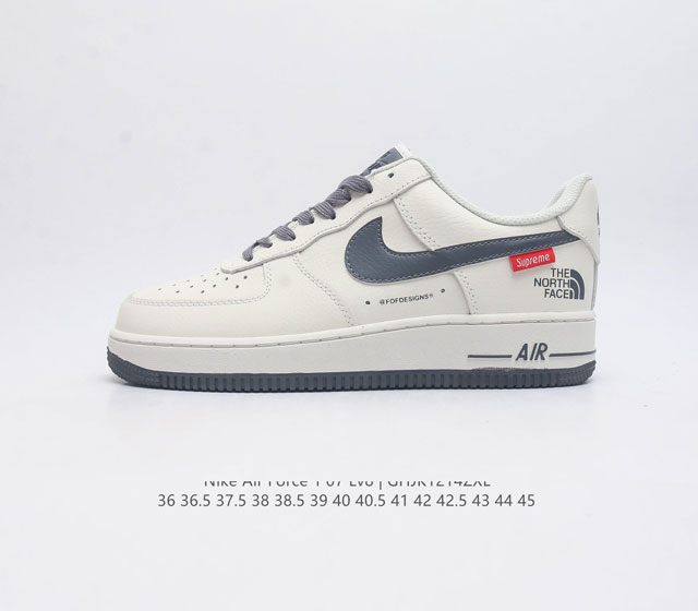 耐克 Nike Air Force 1 07 空军一号af1 低帮百搭休闲运动板鞋 柔软 弹性十足的缓震性能和出色的中底设计 横跨复古与现代的外型结合 造就出风