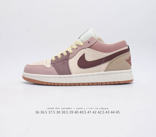 头层皮 耐克 乔丹air Jordan 1 Low Aj1 乔1 乔丹1代 低帮板鞋复古文化休闲运动篮球鞋 从1985 年面世的元年款汲取设计灵感 采用简洁大方