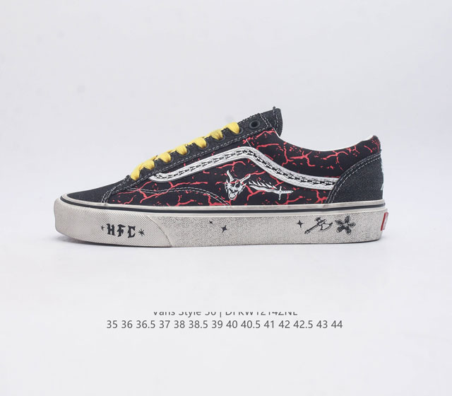 真标 带半码 Vans 万斯 Style 36 经典低帮帆布休闲运动硫化滑板板鞋 真的是吹爆的系列 那就是vansstyle36系列低帮经典复古文化休闲运动篮球