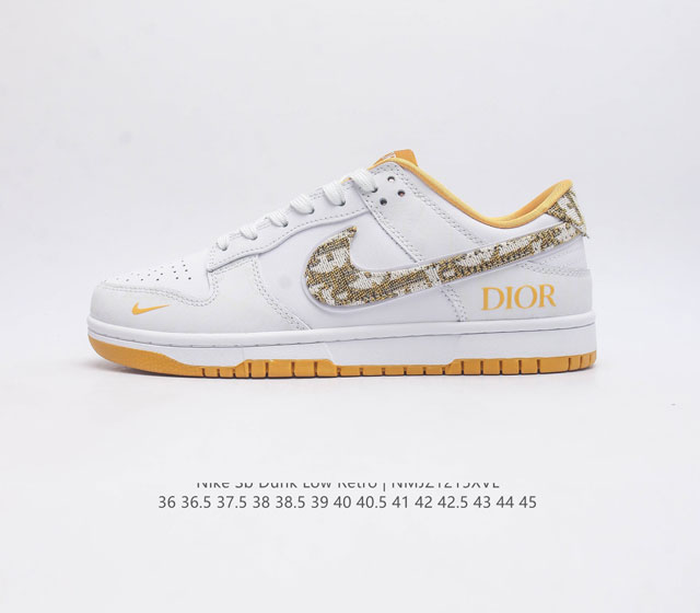 耐克nike Dunk Low 板鞋 Sb系列经典百搭休闲运动板鞋加厚鞋舌的填充 使舒适性大大提升 同时也更方便穿脱中底部分则加入了脚感柔软舒适zoomair气