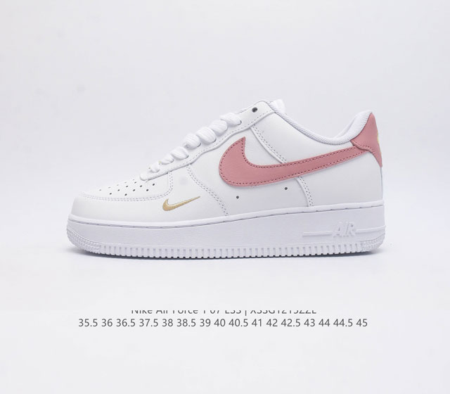 头层皮 耐克 Nike Air Force 1 07 空军一号af1 低帮百搭休闲运动板鞋 柔软 弹性十足的缓震性能和出色的中底设计 横跨复古与现代的外型结合