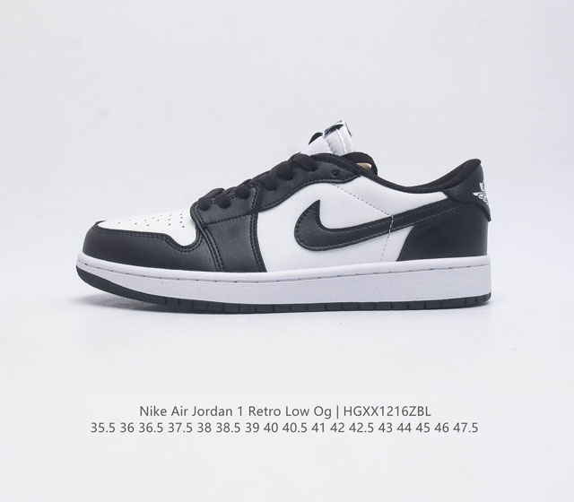 耐克 乔丹air Jordan 1 Low Aj1 乔1 乔丹1代aj1 低帮复古文化休闲运动篮球鞋 从1985 年面世的元年款汲取设计灵感 采用简洁大方的经典