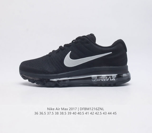 Nike 耐克 Air Max 2017 男女士跑鞋全掌气垫缓震休闲运动跑步鞋 Nikeair Max2017是nike Air Max系列的2017年旗舰款跑