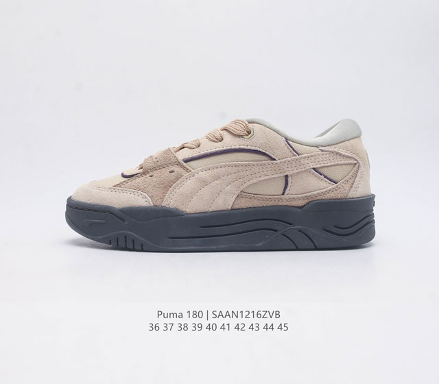 彪马puma 180 Night Rider官方同款 情侣款 防滑耐磨厚底面包鞋低帮板鞋厚底增高运动鞋 货号 389267 尺码 36-45 编码 Saan12