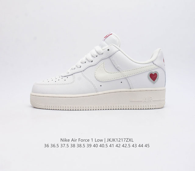 耐克nike Air Force 1 Low 空军一号 Af1 低帮百搭休闲运动板鞋 柔软 弹性十足的缓震性能和出色的中底设计 横跨复古与现代的外型结合 造就出