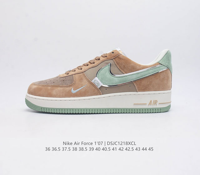 公司级 Af1耐克 Nike Air Force 1 07 Low 空军一号 原楦头原纸板 打造纯正空军版型 专注外贸渠道 全掌内置蜂窝气垫 原盒配件 原厂中底