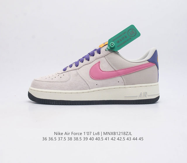 公司级 Af1耐克 Nike Air Force 1 07 Low 空军一号 原楦头原纸板 打造纯正空军版型 专注外贸渠道 全掌内置蜂窝气垫 原盒配件 原厂中底