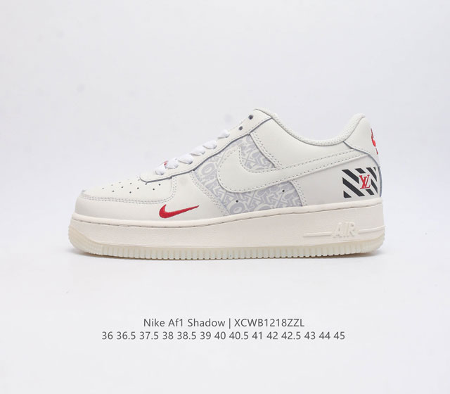 耐克 Nike Air Force 1 07 空军一号af1 低帮百搭休闲运动板鞋 柔软 弹性十足的缓震性能和出色的中底设计 横跨复古与现代的外型结合 造就出风