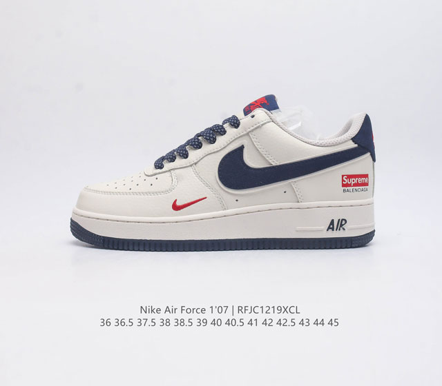 公司级 Af1耐克 Nike Air Force 1 07 Low 空军一号 原楦头原纸板 打造纯正空军版型 专注外贸渠道 全掌内置蜂窝气垫 原盒配件 原厂中底