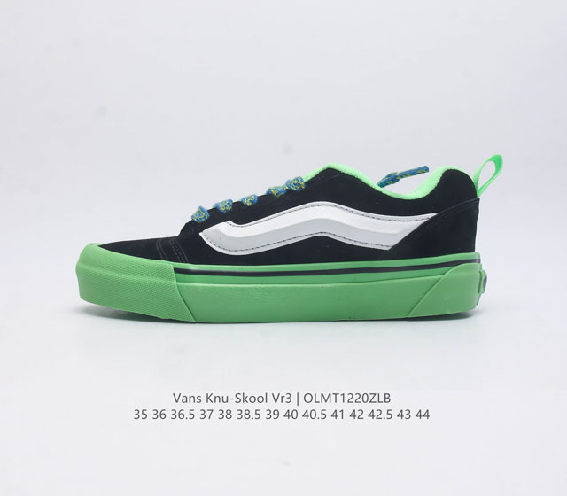 万斯 Vans Knu-Skool Vr3 Lx 面包鞋 坎普尔 茱利安系列低帮复古硫化休闲运动板鞋 肥胖版大logo 要说整个 年最为热门的鞋型之一 面包鞋