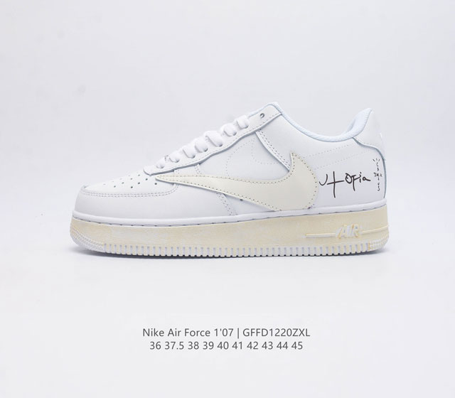 耐克 Nike Air Force 1 07 空军一号af1 低帮百搭休闲运动板鞋 柔软 弹性十足的缓震性能和出色的中底设计 横跨复古与现代的外型结合 造就出风