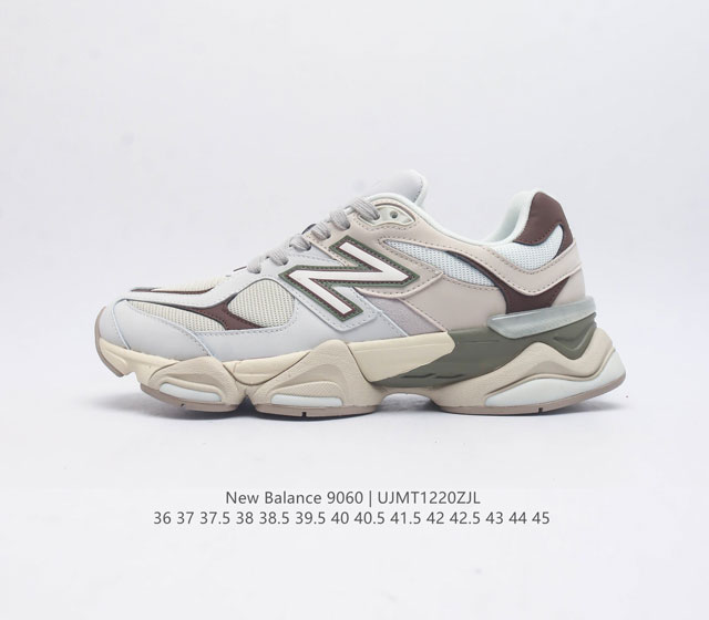 公司级 Nb 新百伦 New Balance Nb9060小象蹄男女款9060舒适百搭老爹鞋 全新 9060 款式将经典风格与现代设计融合到日常多功能性中 90