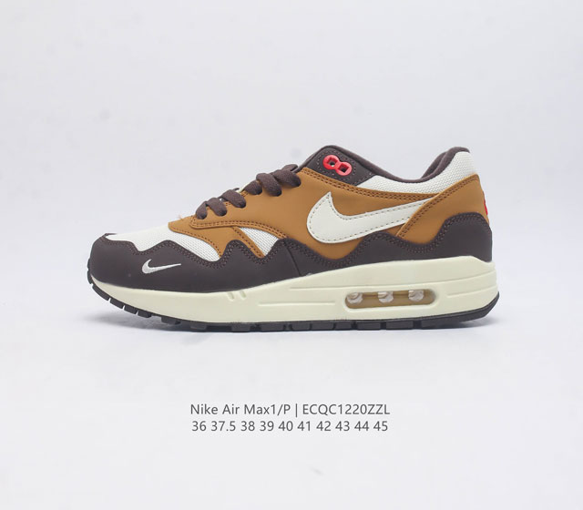 耐克nike Air Max 1 Premium 耐克复古小气垫气垫跑鞋 Air Max 1 起初只是一款跑步鞋 但其创新势头锐不可当 这款跑步鞋从嘻哈文化汲取