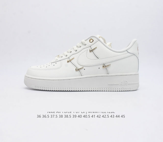 耐克 Nike Air Force 1 07 空军一号af1 低帮百搭休闲运动板鞋 柔软 弹性十足的缓震性能和出色的中底设计 横跨复古与现代的外型结合 造就出风