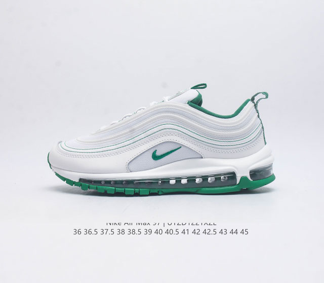 公司级 耐克nike休闲鞋 经典 气垫 Air Max 97 子弹气垫低帮运动鞋 Air Max '97 运动跑鞋以流线型鞋身和卓越科技为热爱运动的你造就全方位